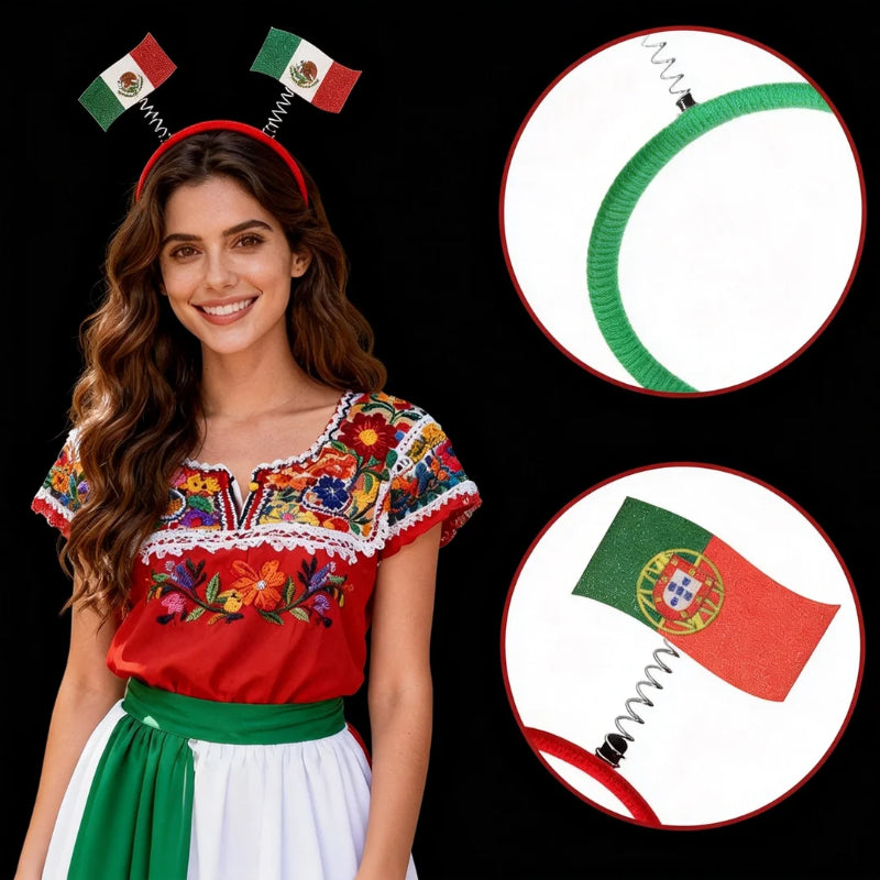 World Cup Fan Headband – National Team Soccer Supporter Accessory
