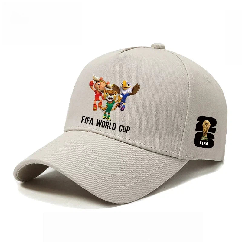 Baseball cap, US, Canada, Mexico mascot