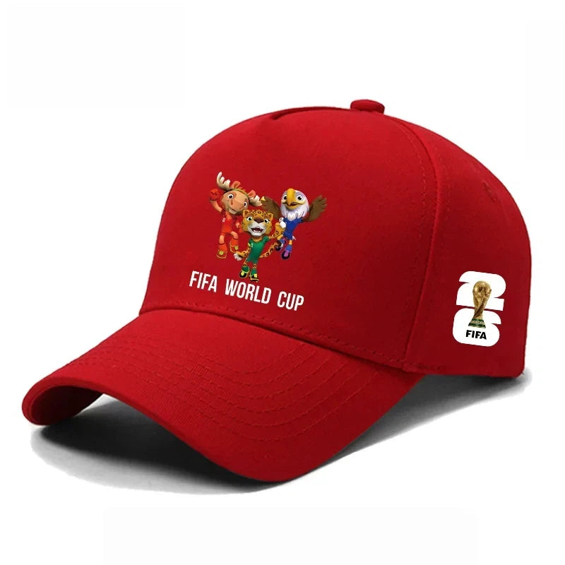 Baseball cap, US, Canada, Mexico mascot