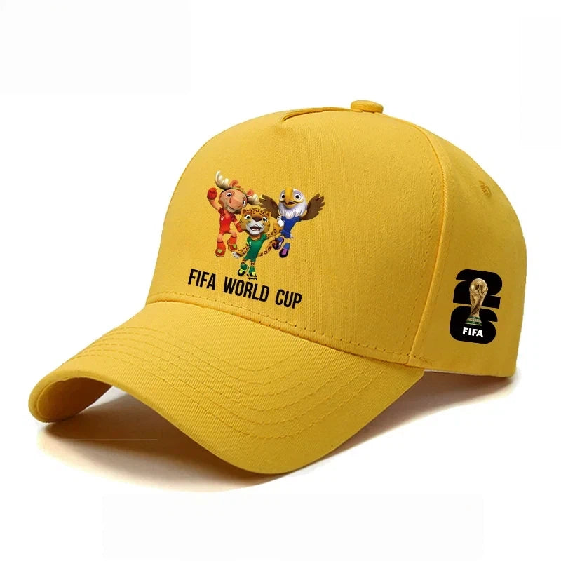 Baseball cap, US, Canada, Mexico mascot