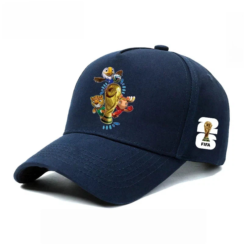 Baseball cap, US, Canada, Mexico mascot