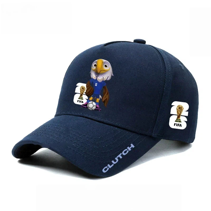 Baseball cap, US, Canada, Mexico mascot