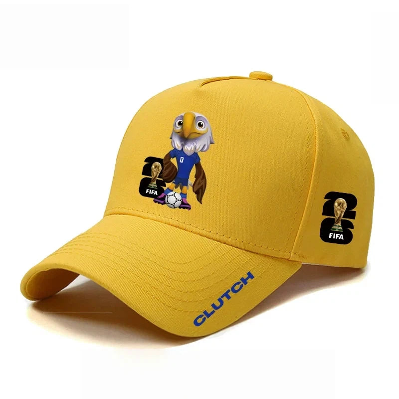 Baseball cap, US, Canada, Mexico mascot