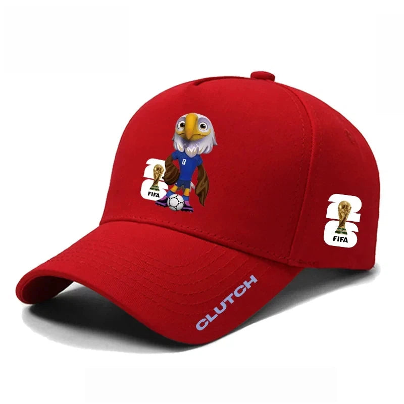 Baseball cap, US, Canada, Mexico mascot