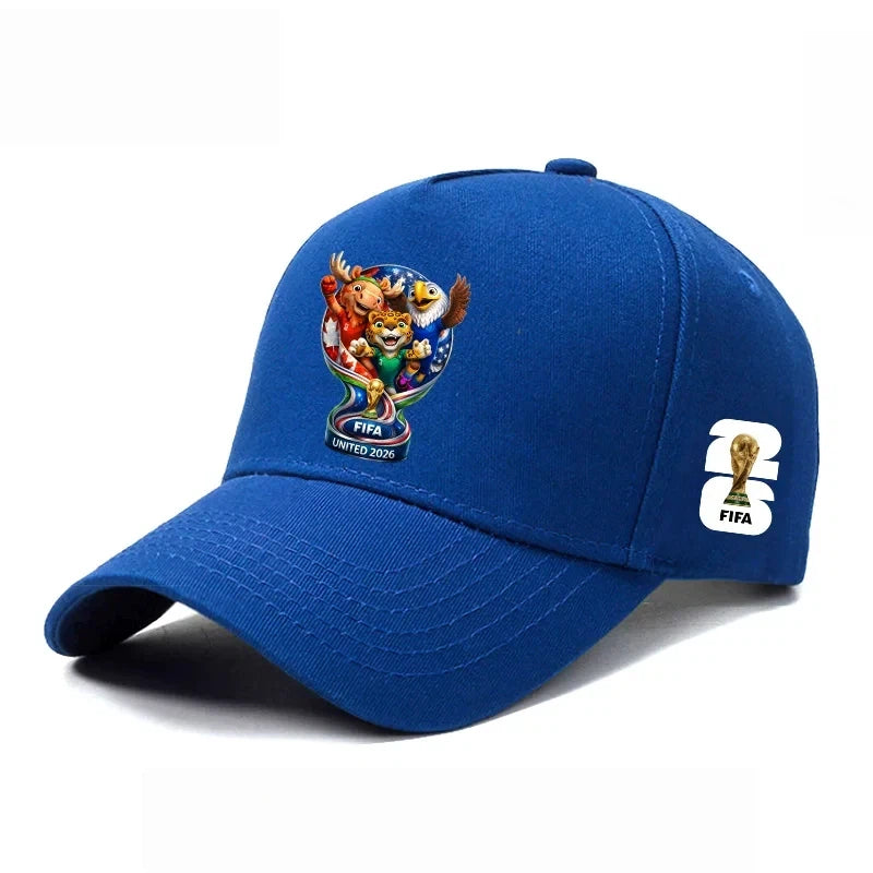 Baseball cap, US, Canada, Mexico mascot
