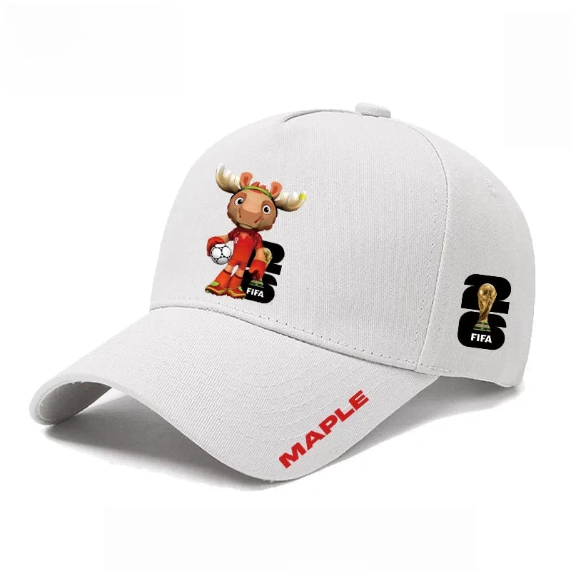 Baseball cap, US, Canada, Mexico mascot