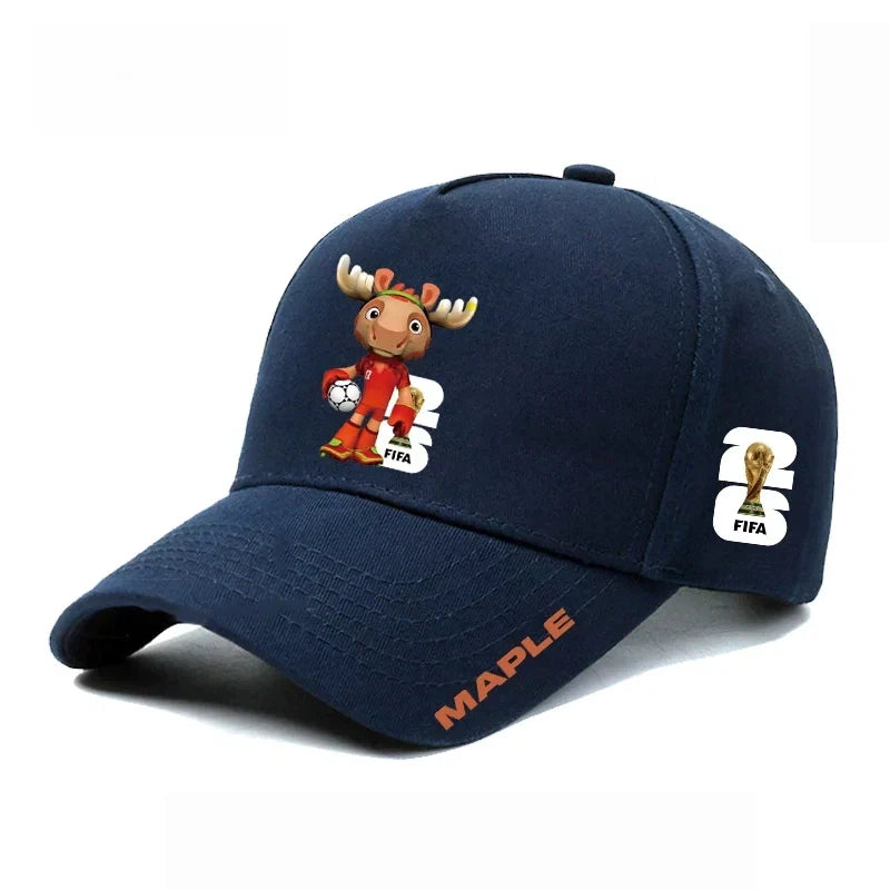 Baseball cap, US, Canada, Mexico mascot