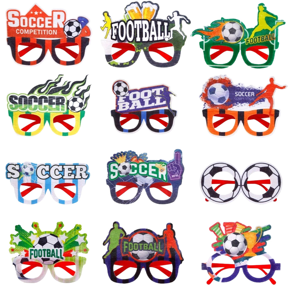 Football fan glasses outfit