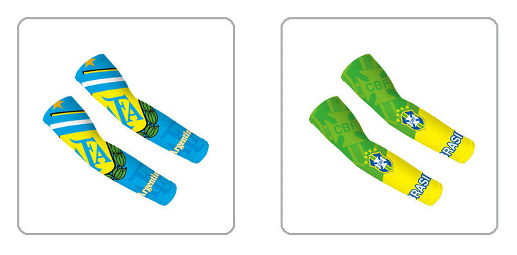 Fans' sun protection sleeve
