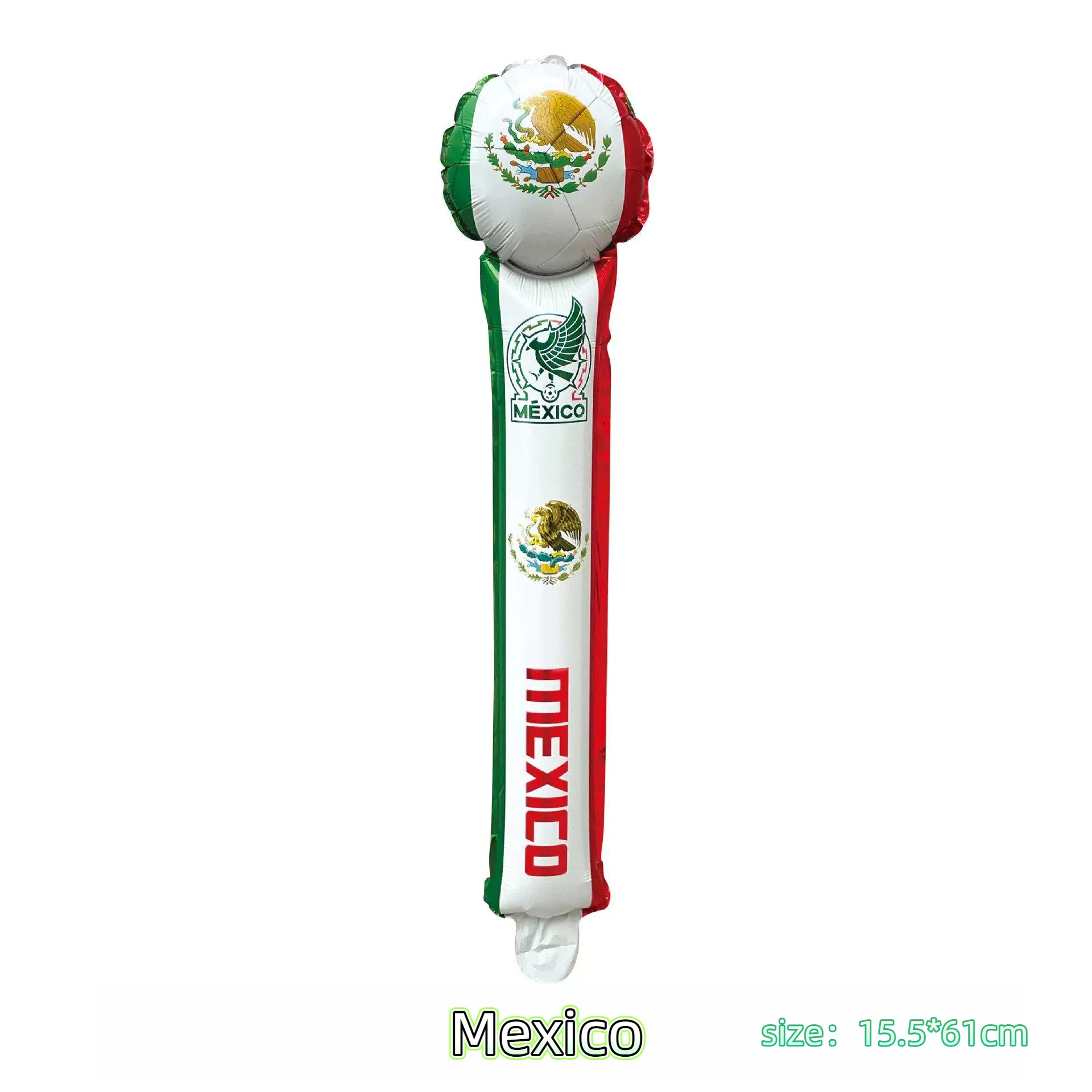 Handheld aluminum foil balloon stick