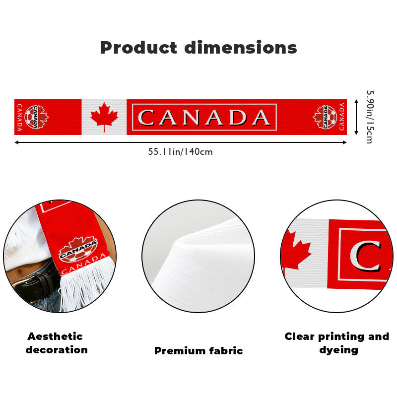 World Cup National Team Fan Scarf
