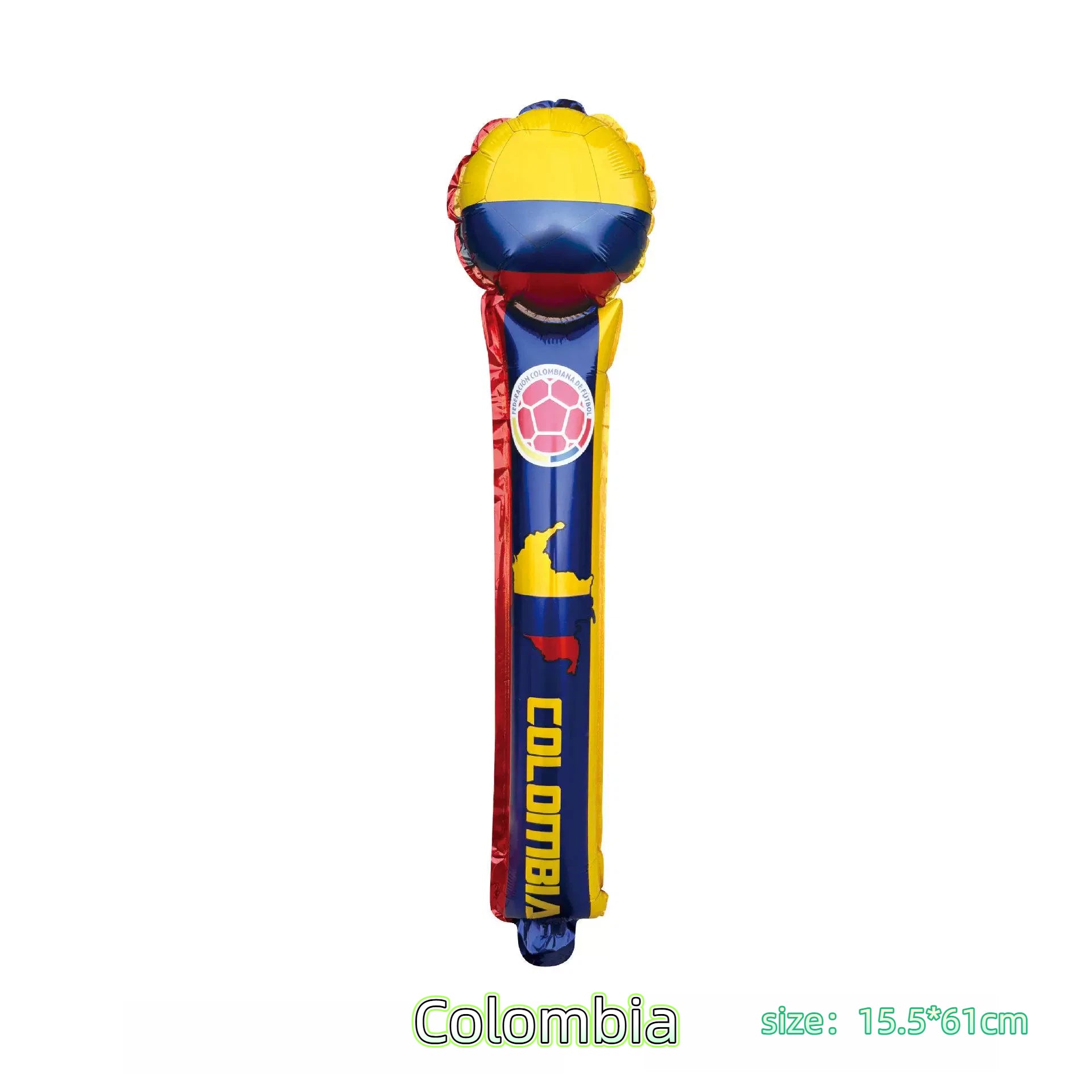 Handheld aluminum foil balloon stick