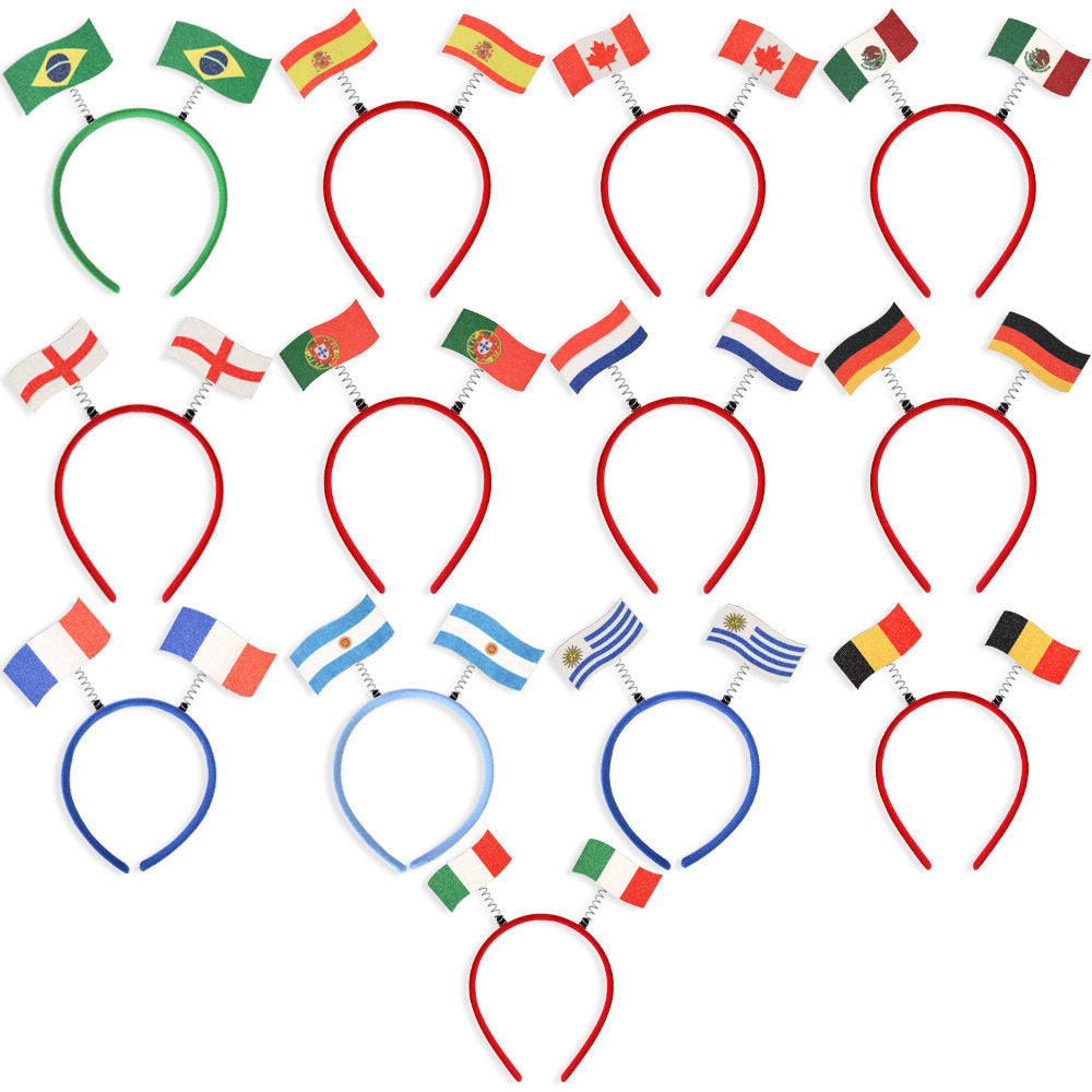Soccer fan headband