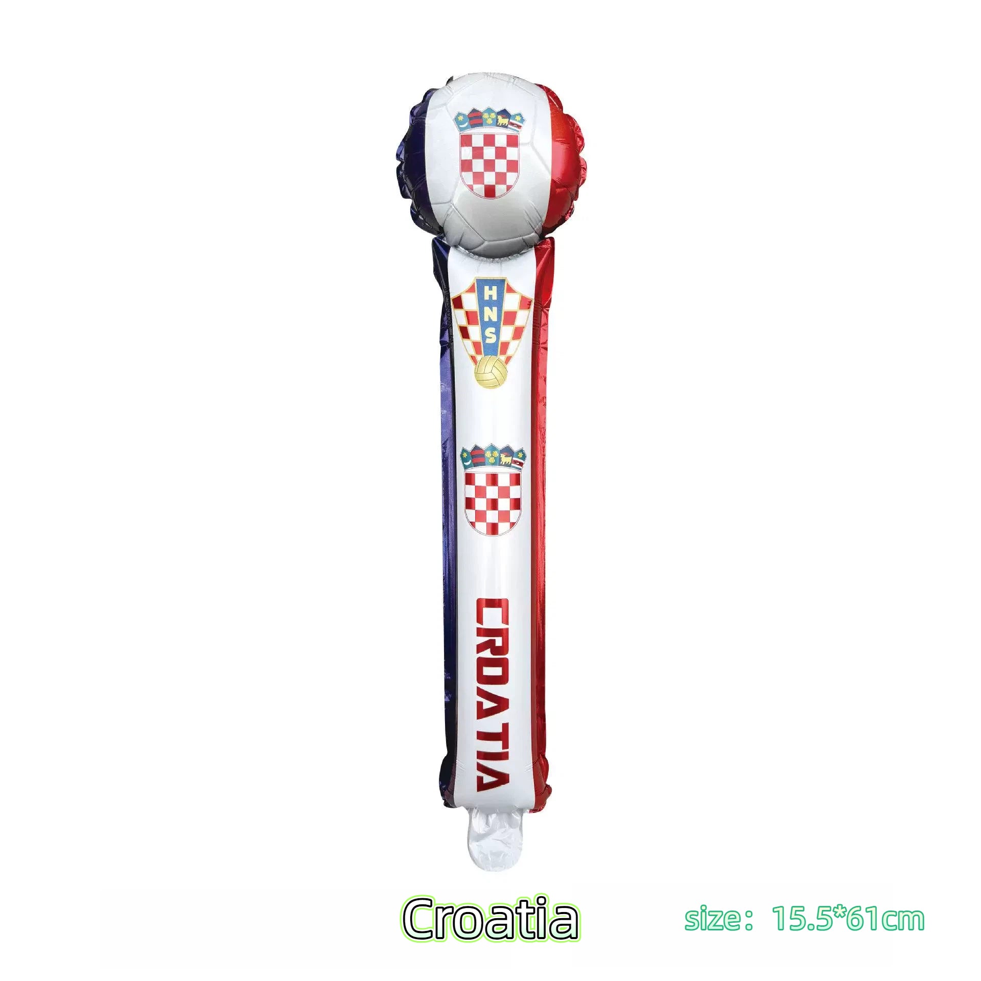 Handheld aluminum foil balloon stick