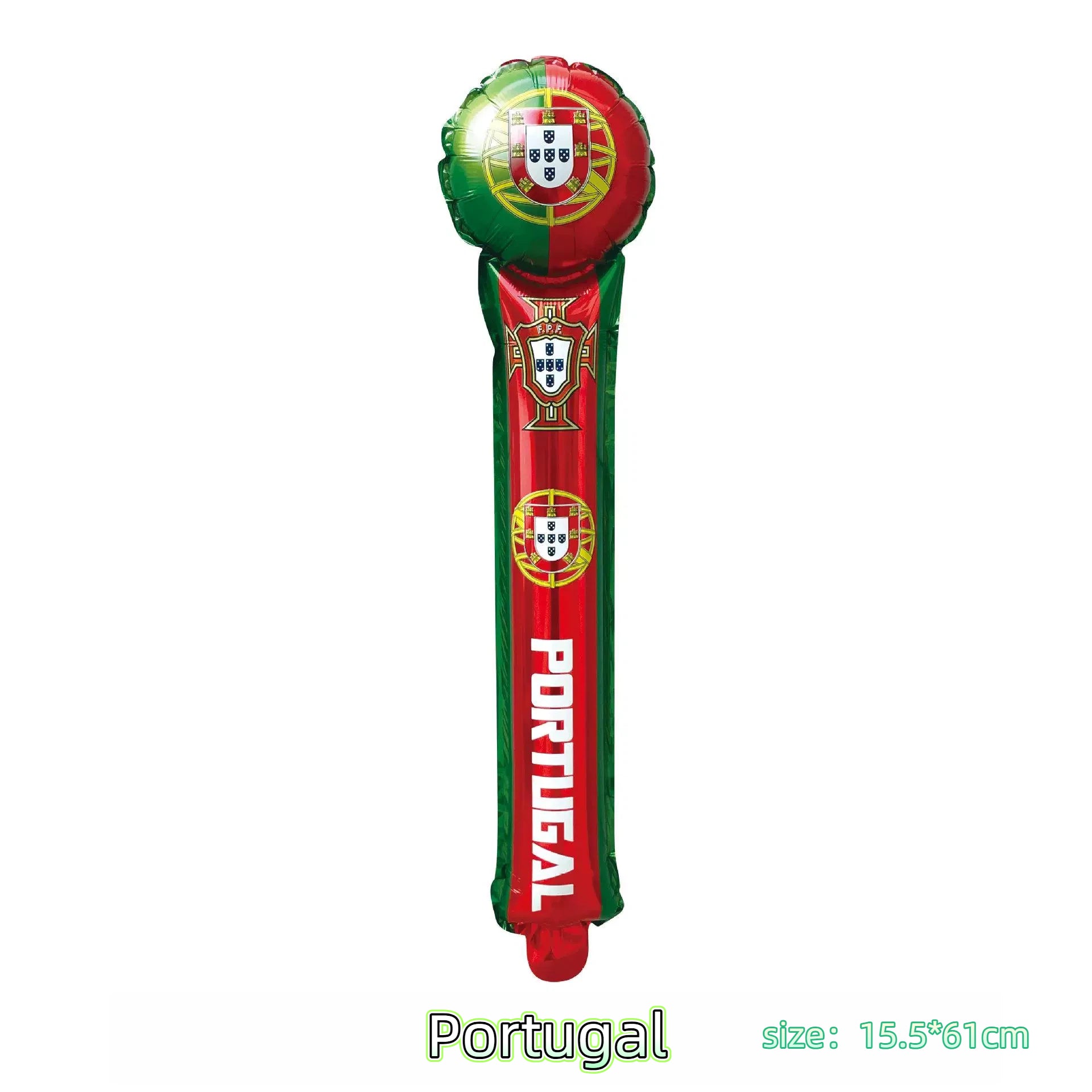 Handheld aluminum foil balloon stick