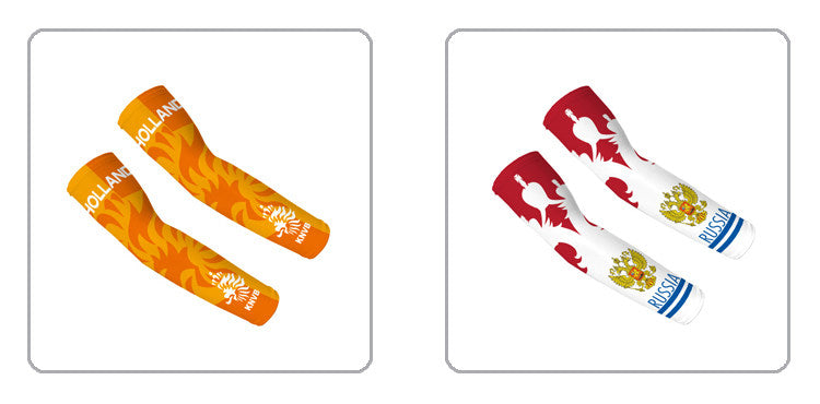 Fans' sun protection sleeve