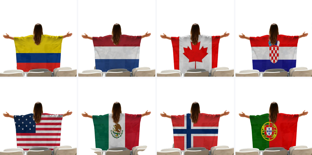 Shawl flag
