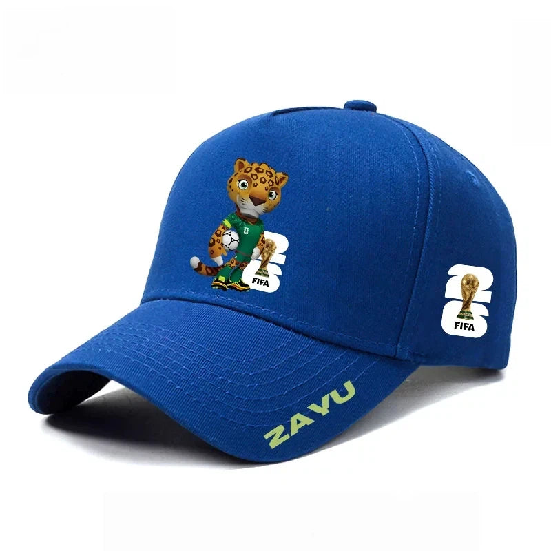 Baseball cap, US, Canada, Mexico mascot