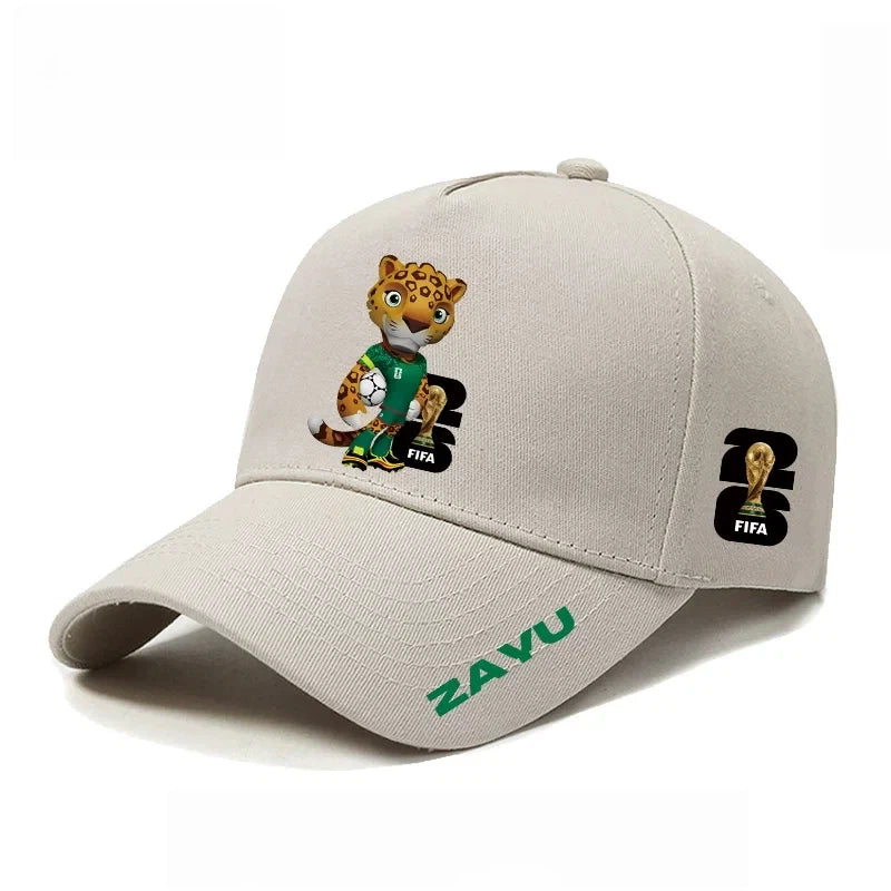Baseball cap, US, Canada, Mexico mascot