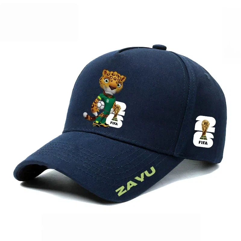 Baseball cap, US, Canada, Mexico mascot