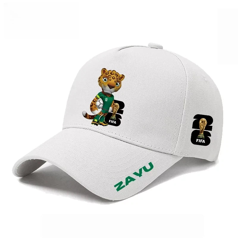 Baseball cap, US, Canada, Mexico mascot