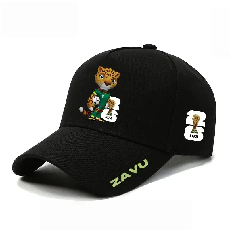 Baseball cap, US, Canada, Mexico mascot