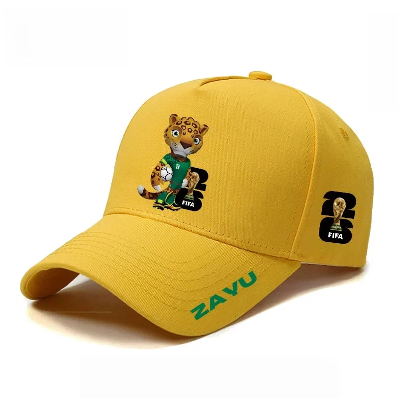 Baseball cap, US, Canada, Mexico mascot