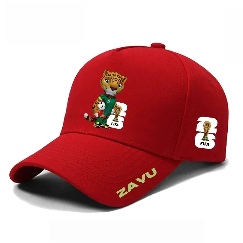 Baseball cap, US, Canada, Mexico mascot